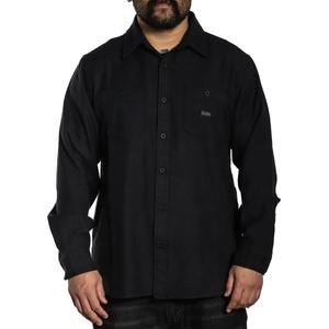 SULLEN мъжка риза sullen - pitch blaq flannel- bk - scm4261_bk