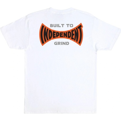 Independent tričko Built To Grind Span S/S Heavyweight T-Shirt White 162060