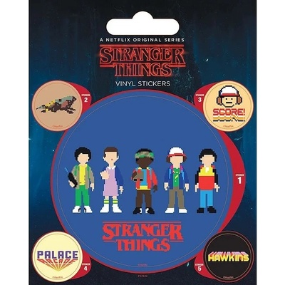 Pyramid International Vinylové samolepky Stranger Things Arcade