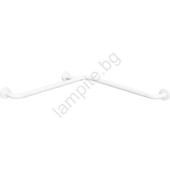 Bemeta Елегантна бяла дръжка 71 x 8 см (BD0131)