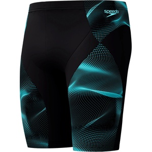 Speedo max compress jammer black/turquoise s - uk32