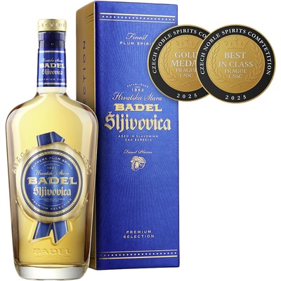 Badel slivovice Premium Selection 40% 0,7 l (čistá fľaša)