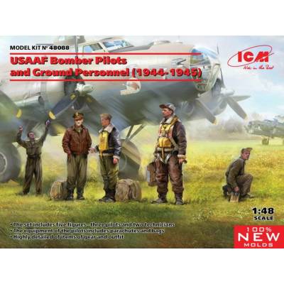 ICM USAAF Bomber Pilots & Personnel 1944–1945 1:48