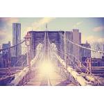 DIMEX ART Флизелинов фототапет винтидж изображение на бруклинския мост 375 x 250 см