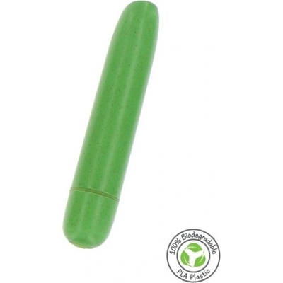 Fuck Green Bio Bullet eco-friendly vibrátor 9,5 x 1,8 cm