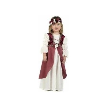 Limit Costumes Маскировъчен костюм за деца Limit Costumes Clarisa Средновековна дама 2 Части Размер 2 години