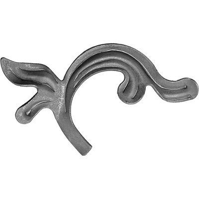 neuvedená Lístok pravý 160x90, t2,5mm