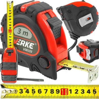 Verke Metr svinovací 3mx18mm V06103