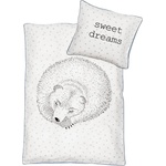 Bloomingville Бебешко спално бельо Bloomingville - Спящ мечок, 2 части, бяло (BL1023)