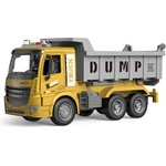 Wiky RC Авто строителен самосвал с инерция с ефекти 28 см (051094)