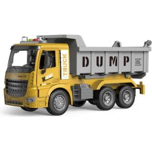 Wiky RC Авто строителен самосвал с инерция с ефекти 28 см (051094)