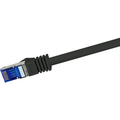 LogiLink C6A093S patch, S/FTP, 10m, černý