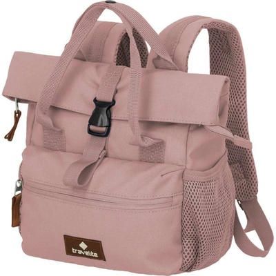 Batoh Travelite Basics rollup mini ružová 7 l
