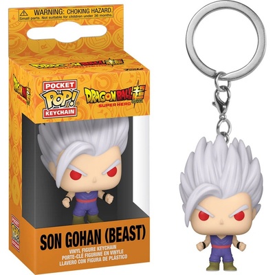 Prívesok na kľúče Funko POP! Son Gohan Beast Dragon Ball Super Hero