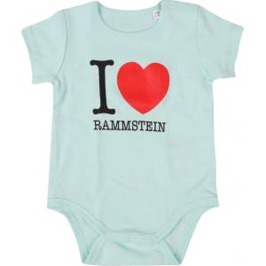 RAMMSTEIN бебешко боди RAMMSTEIN - I Love Rammstein - Green - BKBIHRg