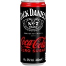 Jack Daniel's and Coca-Cola Zero 330 ml