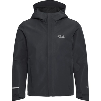 Jack Wolfskin Детско водоустойчиво яке Jack Wolfskin Kid's Haze 2L Jacket Waterproof jacket - Phantom - размер 164 (EU) (703-6906-0116)