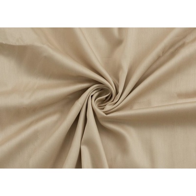 Kvalitex satén prostěradlo Luxury Collection béžové 90x200x22