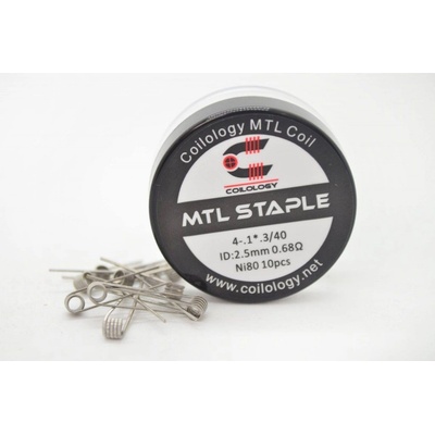 Coilology MTL Staple predmotané špirálky Ni80 0,68ohm 10ks