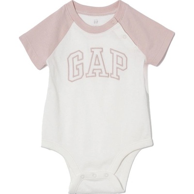 GAP Baby body s logem Růžová