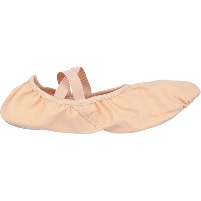 Slazenger Split Sole Canvas Ballet Shoe Ladies - Nude