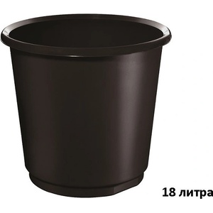  Кош плътно Helit 18 l Черен (2707073-08-2360095-6105895)