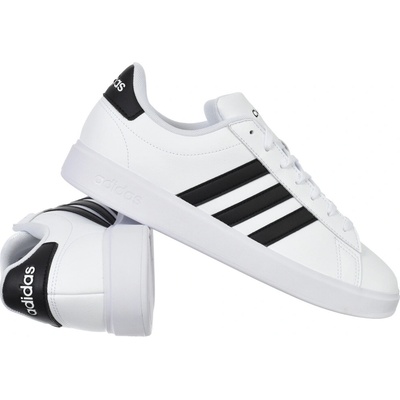 adidas Pánske tenisky GRAND COURT 2.0 Biela Čierna