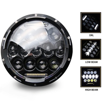 Халоген за мотор, джип 7" led 75w 3398