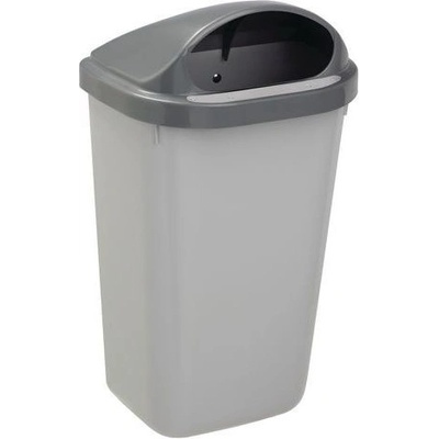 Plastový vonkajší závesný odpadkový kôš, 50 l