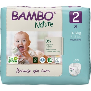 Bambo MINI 2 3-6 kg plienky 30 ks