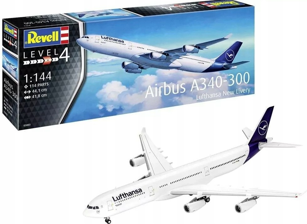 Revell Boeing 747-8 Lufthansa New Livery 03891 1:144 od 738