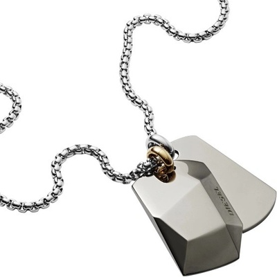 Мъжко колие Diesel DOUBLE DOGTAGS - DX1143040 (DX1143040)