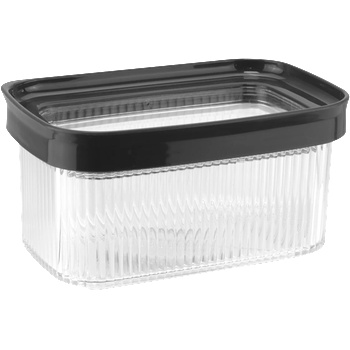 Horecano HOME-Кутия за съхранение АНТРАЦИТ 700ml 15.8x10xh8.3cm (32101A) (017424)