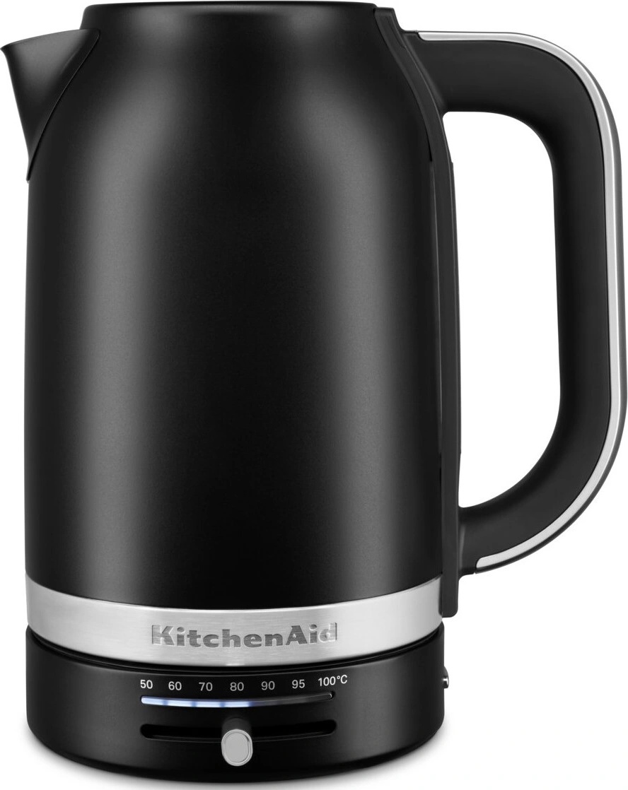 KitchenAid Електрическа кана 5KEK1701, 1, 7 л, черен мат, KitchenAid (KA5KEK1701EBM)