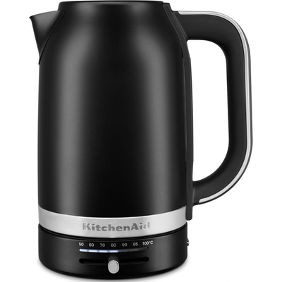 KitchenAid Електрическа кана 5KEK1701, 1, 7 л, черен мат, KitchenAid (KA5KEK1701EBM)