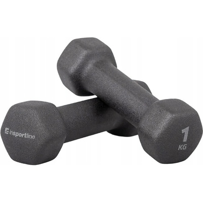 inSPORTline Neoprénové činky 2 x 1 kg 2 ks