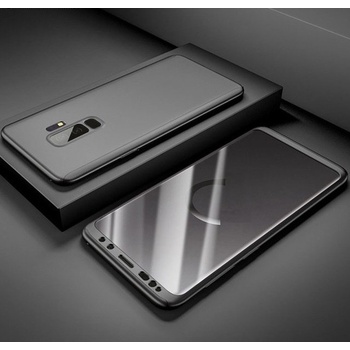 Pouzdro Beweare 360 oboustranné s TVRZENéM SKLEM na Samsung Galaxy A6 2018 - černé