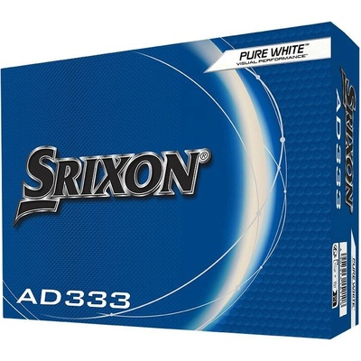 Srixon AD333 biele 3 x 3 ks