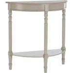 Premier Housewares Сива конзолна маса от масивен бор 30x80 cm Heritage - Premier Housewares (2404275)