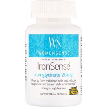 Image 1 of Natural Factors Iron Sense 668 mg [60 капсули]