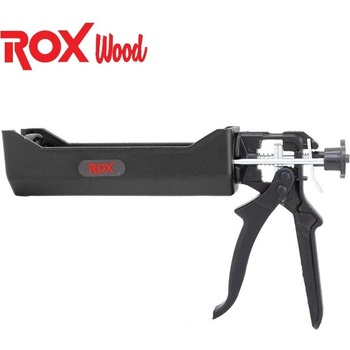 ROX Wood Пистолет за епокси - двукомпонентни смеси R345 - 380 ml / ROX 1533874 / (ROX 1533874)