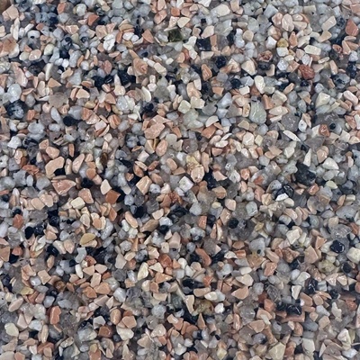 Báča Beton Marmolit na podlahu Rosa Baveno Frakce: Jemná (0,7 – 1,8 mm), vydatnost setu 1,8 m², Doporučené použití v: interiéru - dvousložková epoxidová pryskyřice