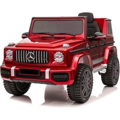 Mamido Elektrické autíčko Mercedes G63 AMG lakované červené