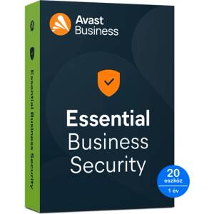 Avast SW Avast Essential Business Security - 20 устройства/1 година, електронен лиценз AVESSBUSSEC1Y20 ESD (AVESSBUSSEC1Y20 ESD)