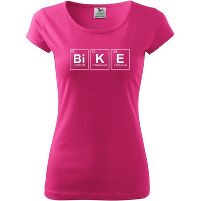 BiKE periodická tabulka Pure tričko Purpurová