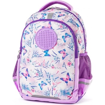 PIXIE CREW Ученическа раница Pixie Crew Butterflies - за първи клас 38 см (PXB-14-36)