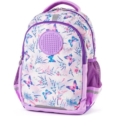 PIXIE CREW Ученическа раница Pixie Crew Butterflies - за първи клас 38 см (PXB-14-36)