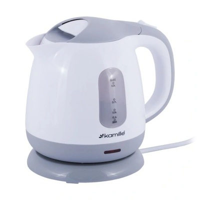 kamille KM-1719B сребърна електрическа кана (4880-uniw)