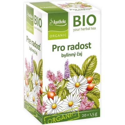 Apotheke Čaj Pre radosť BIO 20 x 1,5 g