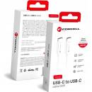Forcell C339 nabíjací USB-C > USB-C QC4.0 5A/20V PD100W, 2m, bílý